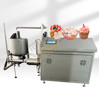 Aérateur de barbe à papa/mélangeur d'aération de gâteaux, Machine à fouetter la crème au lait, Machine à crème fouettée