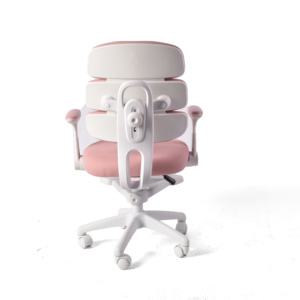 Silla de Estudio Ergonómica Infantil CARLFORD 2026, Color Rosa Moderno, con Reposapiés de Malla, <span class=keywords><strong>Altura</strong></span> Ajustable, para Hogar, Oficina y Taller - Product Image 4