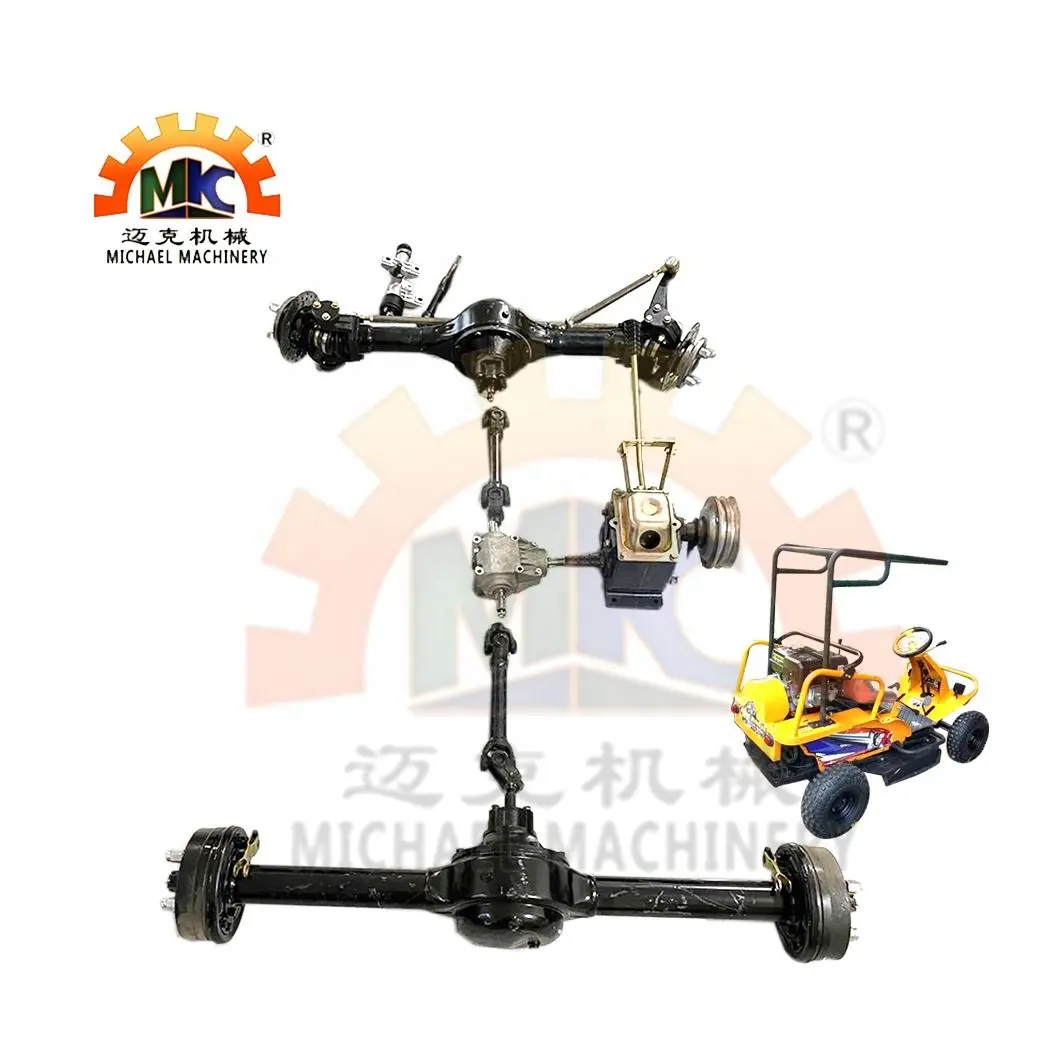 Mini Car Máy Kéo Nông Nghiệp Máy Móc Chassis Bộ Phận Phía Trước/Bánh Sau Ổ Trục Cho Động Cơ 12hp