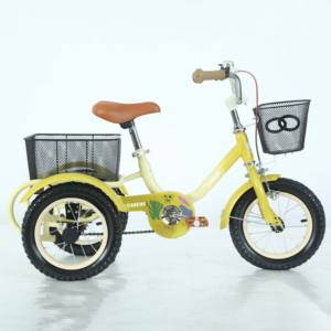 2025 Wholesale <b>Cheap</b> China Factory Kids Bike Child Tricycle 3 Wheel Bicycle for Children With Big Rear <b>Basket</b> - Product Image 6