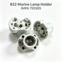 Base de lampe en céramique marine IMPA793504 IMPA793505, douille à vis E26, douille à baïonnette B22 pour éclairage de navigation maritime, AC 110V-265V, marque TENGYU