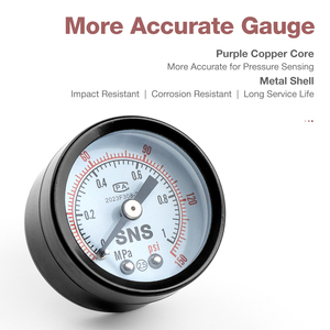 SNS Khí Nén AR Series Điều Trị Nguồn Không Khí Điều Khiển Áp Suất Không Khí Với Chủ Đề G/PT/NPT - Product Image 5