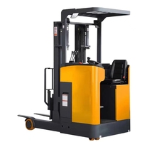 Montacargas Reach Stacker de Diseño Optimizado, Longitud de Horquilla de 1070 mm, Cargador de Batería, Conveniente, Ahorra Tiempo, Tecnología Avanzada, Cómodo