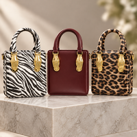 Sac à main en PU haut de gamme de style niche, léger et luxueux, polyvalent (épaule/bandoulière/porte-documents) avec fermeture éclair pour femme