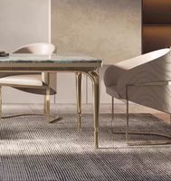 Mesa Decorativa de Estilo Italiano, Diseño Creativo Moderno y Minimalista, Dibujada a Mano, para Recibidor, Entrada o Pasillo