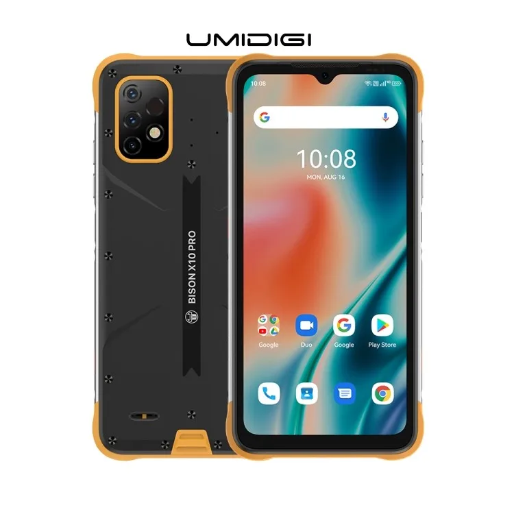 UMIDIGI BISON X10 スマートフォン 128GB Amazon.com: UMIDIGI Rugged Unlocked Smartphones, Bison X10