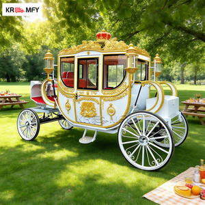 Carruaje de Caballos Eléctrico Royal Princess, Carruaje de Lujo para Bodas al Aire Libre con 150-250 HP y 4-6 Asientos - Product Image 6