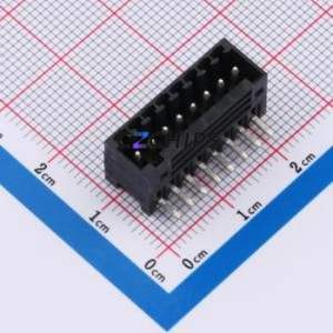 DB2ERC-2.5-8P-BK Plug-in Terminal Block Through hole,P=2.5mm Connector Board-to-Board / Socket - Closed 1x8P 2.5mm Black - Product Image 1