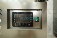Congélateur commercial à température unique, refroidissement par ventilateur, contrôle numérique, dégivrage automatique, armoire de congélation verticale à 1 porte