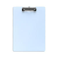 Logo personnalisé Classeur PP Carton Pliable Clip Folio Tableau A4 Bureau Bloc-Lettres Presse-papiers Pliable pour Infirmière Médecin