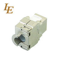 Conector de Enchufe RJ45 FTP 8P8C de Cobre Sin Herramientas de Calidad Superior LE Cat6 y Cat6A para una Conexión Sencilla
