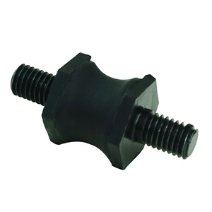 Piezas de Repuesto para Automóviles OEM, Soporte de Goma, Material Acero al Carbono + NBR-60-M, Superficie Negra, Proceso de Mecanizado CNC + Corte por Láser + Soldadura - Product Image 1