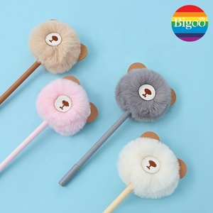 Bolígrafos de tinta de gel estilo kawaii Pompón, repuesto de 2020mm para promoción o regalo, novedad de 0,38 - Product Image 2