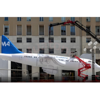 Avion gonflable géant publicitaire en PVC de haute qualité pour l'extérieur, modèle d'avion gonflable