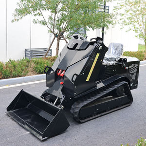 Mini-chargeuse télescopique sur chenilles compacte de 350 kg la <span class=keywords><strong>moins</strong></span> chère de l'usine avec accessoires de déneigement et de broyage de souches - Product Image 1