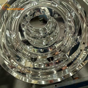 22,5x8,25 Zware Aluminium Truckwiel voor vrachtwagens en trailers, gesmeed lichtmetalen velg met OEM-prestaties - Product Image 3