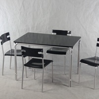 Salon moderne Mobilier de chambre solide Ensemble Tables et chaises Ensemble table à manger en bois marbre malaisien pour la maison