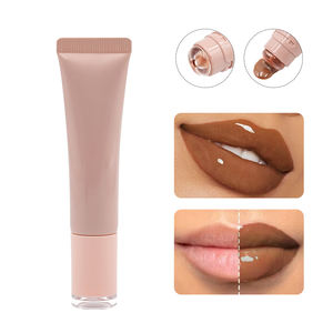 Baume à lèvres hydratant végétalien avec logo personnalisé, maquillage en marque privée, baume à lèvres transparent doux et hydratant, brillant à lèvres à haute brillance - Product Image 2