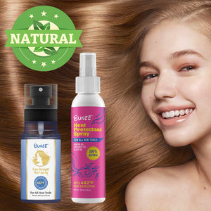 Organic Thermal Leave in acondicionador Argan Amino Wheat Keratin VE Heat Protector Flat Iron hair <span class=keywords><strong>Spray</strong></span> Protection hasta 450 F FRO - Product Image 3