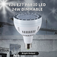Ampoules LED de remplacement E27 PAR30 12W 35W AC100-277V Source de lumière SMD 4100K/6000K Certifiées RoHS Garantie 3 ans Aluminium pour