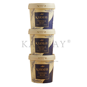 Vaso de Plástico para Helado de 250 ml, Contenedor Redondo para Alimentos con Tapa, Empaque Personalizado Impreso para Postres Congelados - Product Image 3