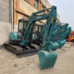 Mini-excavatrice d'occasion 5,5 tonnes KOBELCO Sk55 Excavatrice à vendre - Product Image 5