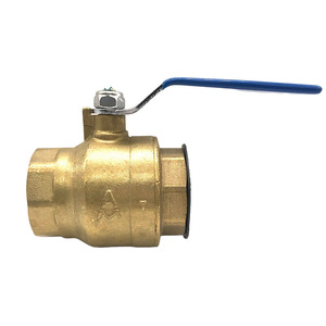 Brass Ball Valve 1 1/2 Inch Threaded Connection For Water Pipe Applications - Product Image 4