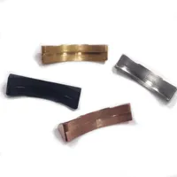 Maillon d'extrémité incurvé de 21 mm compatible avec le bracelet de montre Rlx, bracelet en caoutchouc ou en cuir Dj, connexion sans soudure Explorer
