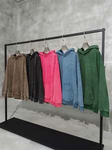 Sudadera Yingling 100% Algodón, Estilo Vintage, Lavado Ácido, con Logotipo Personalizado, Ecológica, 420g, Casual - Product Image 3