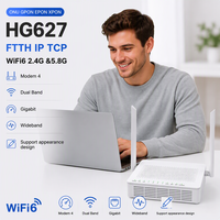 Sumavision HG627 Passerelle IoT Intelligente WiFi Zigbee IP TCP Convertisseur de Protocole Industriel Domotique FTTH ONU 4 Ports Double Bande DC