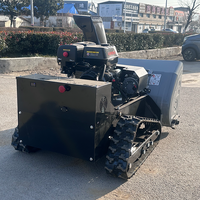Déneigeurs télécommandés 49,21 pieds 2000W, balayeuses à neige électriques, robots souffleurs de neige pour le déneigement des routes