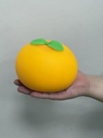 Jouet de décompression Jambo Peach, pâte à modeler douce, fruit géant sensoriel, squishies, balle anti-stress, jouets sensoriels pour adultes