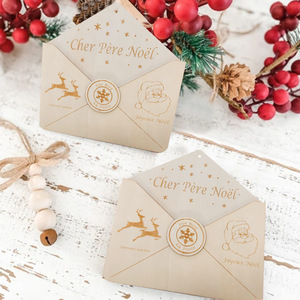 Decorazioni Natalizie <span class=keywords><strong>in</strong></span> <span class=keywords><strong>Legno</strong></span> Stile Bohémien, Babbo <span class=keywords><strong>Natale</strong></span>, Renna, Albero di <span class=keywords><strong>Natale</strong></span>, Lettere <span class=keywords><strong>in</strong></span> <span class=keywords><strong>Legno</strong></span> Decorate - Product Image 1