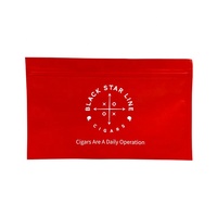 Pas cher impression verticale vide 2 pièces cigares roulés à la main tabac sacs à fermeture éclair horizontal 1 pièces premium feuille de cigare enveloppe pochette d'emballage