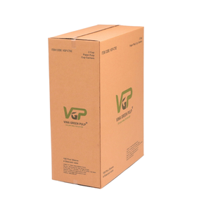 Manufacturers Hand Corrugated Extra <b>Large</b> Cardboard <b>Box</b> Insulated Handbags Custom Logo Moving <b>Shipping</b> Made in Vietnam - Product Image 6