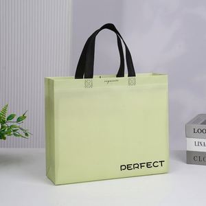 Nouveau sac de courses moderne en film laminé enduit non tissé, avec doubles poignées, pour magasin de vêtements pour enfants, sac écologique - Product Image 6