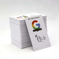 Carte de membre NFC Sunlanrfid 13,56 MHz CR80 en PVC mat, programmable, avec code QR imprimable, puces NTAG213/215/216