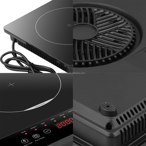 COOKTOP hộ gia đình cảm ứng nồi 2000W Điện nấu ăn HOB điều khiển cảm ứng CE giấy chứng nhận điện bếp cảm ứng - Product Image 6