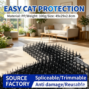 Ceinture Répulsive <span class=keywords><strong>Anti</strong></span>-Chats et <span class=keywords><strong>Anti</strong></span>-Martres, Sangle Dissuasive Contre les Gémeaux pour Empêcher l'Accès et les Intrusions - Product Image 1