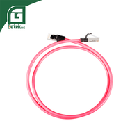Kabel Patchcord Ethernet GETEKnet Tembaga RJ45 Cat6a Cat7 Cat8 FTP UTP 0.5m 15m 50m Jaringan LAN Cat 6a 7 8 Kabel Data