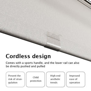 OEM y ODM, persiana enrollable integrada barata, decoración del hogar, <span class=keywords><strong>cortinas</strong></span>, decoración de ventanas de sala de estar con técnica simple - Product Image 3