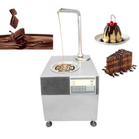 Machine à pulvériser du chocolat, petit distributeur de chocolat, machine à faire fondre le chocolat pour les fraises