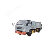 Camion poubelle manuel diesel JMC personnalisé de qualité supérieure pour la gestion des déchets et les services d'assainissement, haute performance