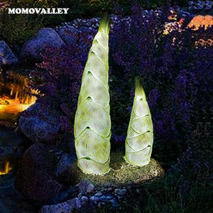 Yaratıcı LED Fiberglas Takviyeli Plastik Dış Mekan Bahçe Lambası AC Güçlü IP54 Su Geçirmez Festival Peyzaj Dekorasyonu - Product Image 6