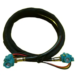 Car HSD Cable Fakra HSD LVDS Cable for BMW F10 F20 F30 F15 NBT EVO CID Video Dacar 535 Cable kabel retrofit HSD