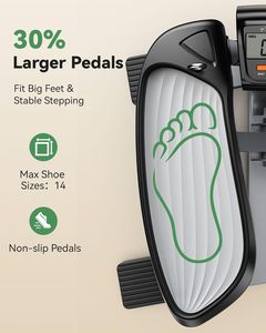 Stepper <span class=keywords><strong>en</strong></span> Forma de U para Hacer <span class=keywords><strong>Ejercicio</strong></span> <span class=keywords><strong>en</strong></span> <span class=keywords><strong>Casa</strong></span>, Stepper con Bandas de Resistencia para Entrenamiento de Cuerpo Completo - Product Image 5