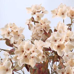Fleurs artificielles de camélia d'automne style Wabi-sabi, branche de fleur d'automne, plante artificielle pour décoration intérieure, bonsaï, directement de l'usine - Product Image 6