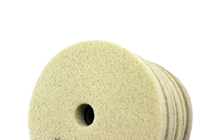 Roue de polissage de sol humide en béton diamant éponge personnalisable Hizar OEM Frankfurt Fickert pour un nettoyage et un cirage efficaces - Product Image 3