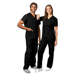 Elastic Plus Size <b>Scrub</b> Suit For Women Extra Large Moisture Wicking Hospital Uniforms - Product Image 2