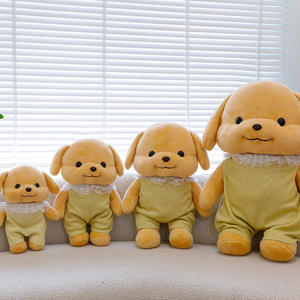 Sambelle Cute Kawaii Poodle muñeco de peluche 12cm Super suave cachorro perro juguete PP algodón relleno malla forro para aliviar el estrés para ODM - Product Image 5